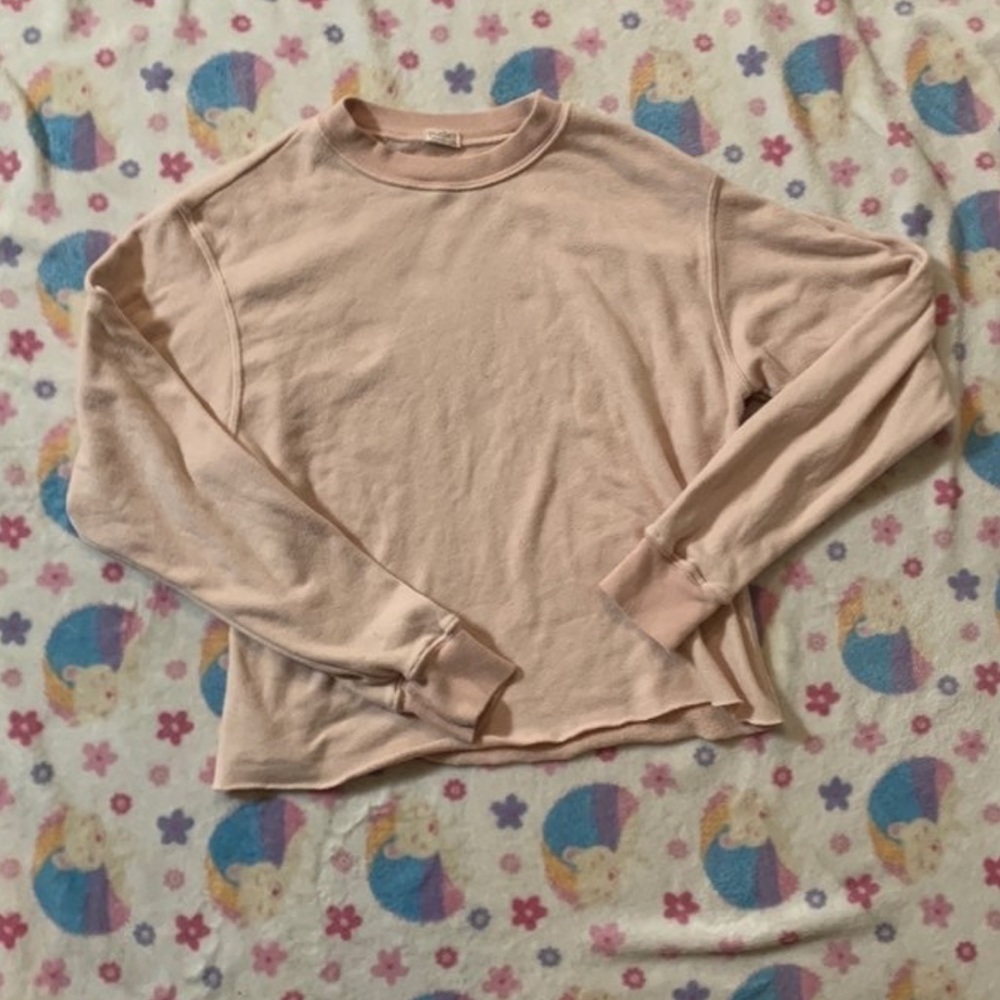 brandy melville pink nancy sweater